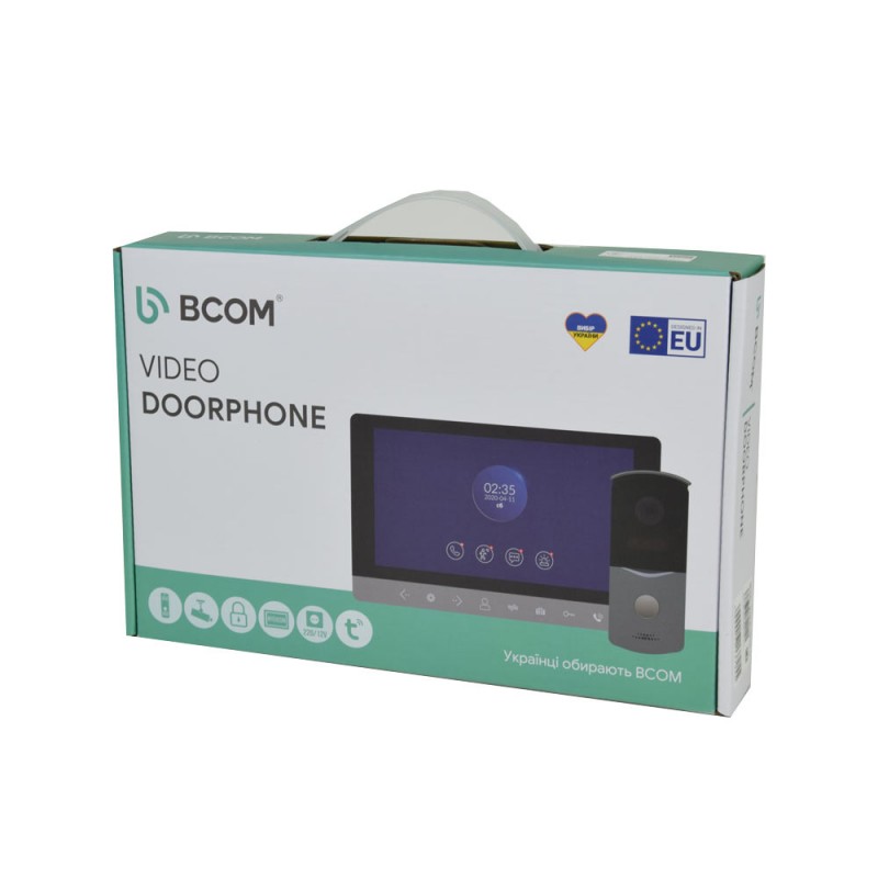 Комплект видеодомофона BCOM BD-790FHD/T Kit: видеодомофон 7" с поддержкой Tuya Smart и видеопанель