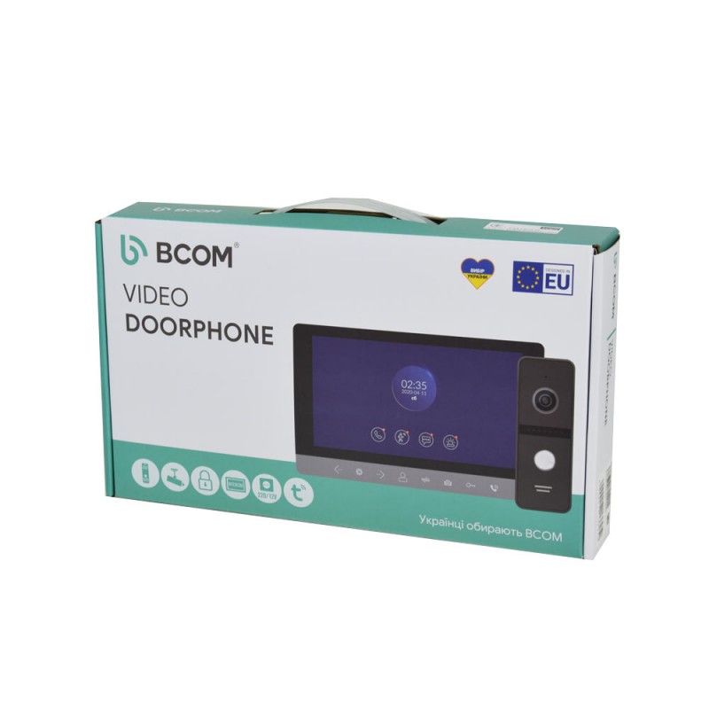 Комплект видеодомофона BCOM BD-791FHD/T Kit: видеодомофон 7" с поддержкой Tuya Smart и видеопанель