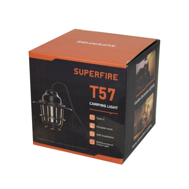 Кемпінговий ліхтар Superfire T57 з потужністю 3.2 Вт