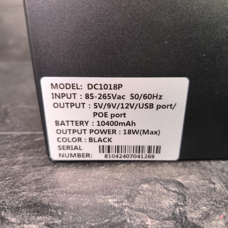 mini UPS DC1018P 10400 mAh