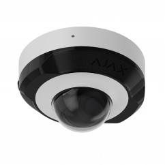 Дротова охоронна IP-камера Ajax DomeCam Mini (5 Mp/2.8 mm) White