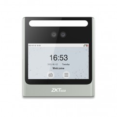 Біометричний термінал розпізнавання облич зі зчитувачем карт Mifare з Wi-Fi ZKTeco EFace10 Desktop