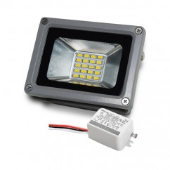 Комплект LED-прожектор Lightwell LW-10W-220 + Датчик движения с сенсором освещенности AMRS