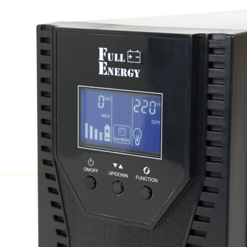 ИБП Full Energy BBGP-220/30Pro 2000ВА / 1600Вт с правильной синусоидой и LCD-дисплеем