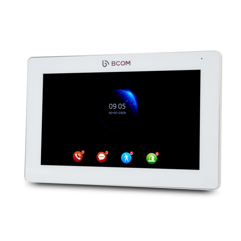 Комплект відеодомофона BCOM BD-770FHD/T White Kit: відеодомофон 7" з детектором руху і підтримкою Tuya Smart і відеопанель