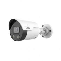 IP-відеокамера вулична Uniview IPC2122LE-ADF28KMC-WL White