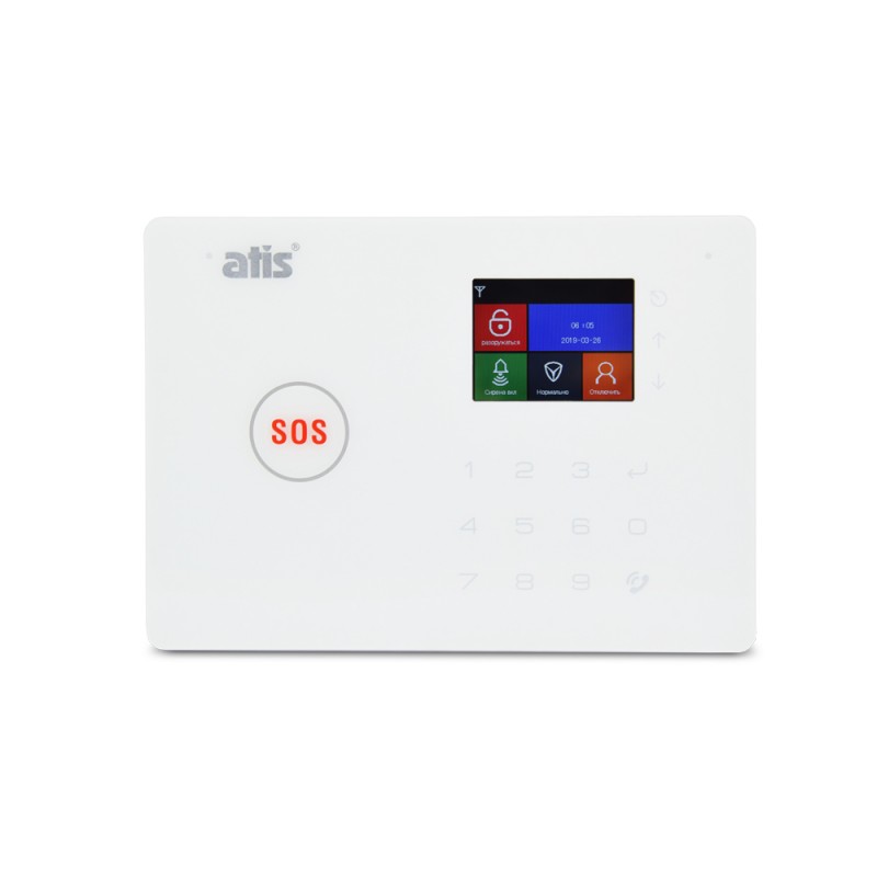 Комплект беспроводной GSM и Wi-Fi сигнализации ATIS Kit GSM+WiFi 130T с поддержкой приложения Tuya Smart