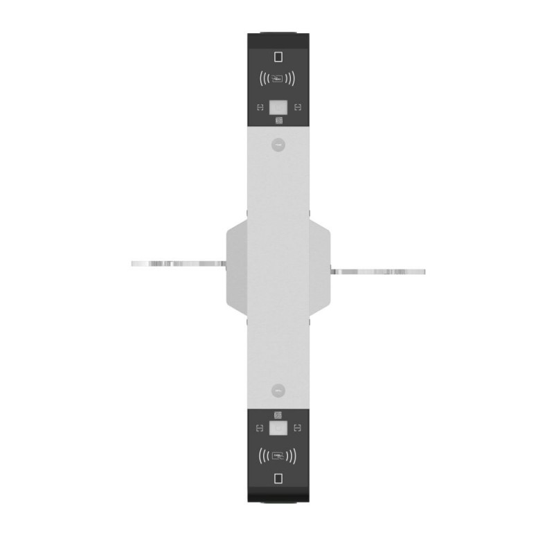 Турникет раздвижной ZKTeco Mars-F1200 с двойной полосой движения