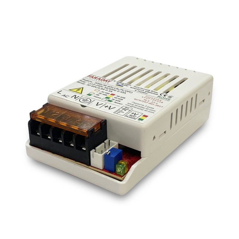 Блок питания Faraday Electronics 30Wt/36-60V/PL в пластиковом корпусе