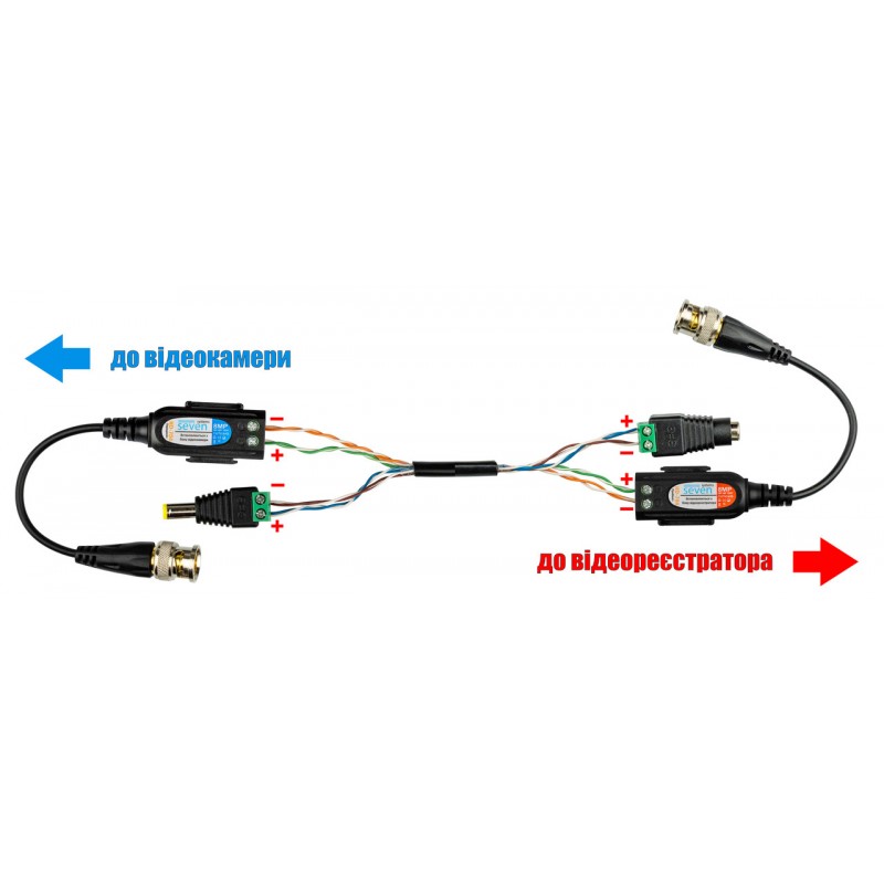 Прийомопередавач (balun) SEVEN HD-704