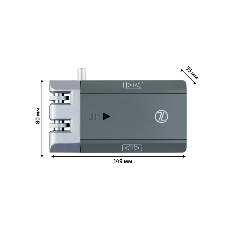 Розумний дверний замок невидимка SEVEN LOCK SL-7709