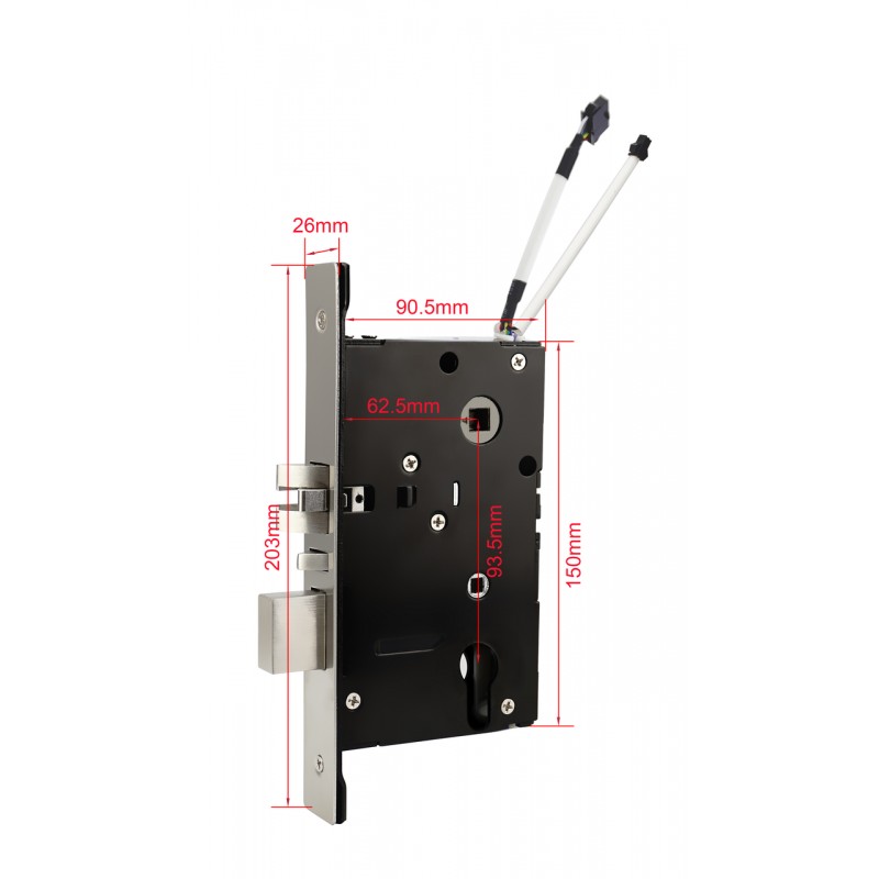 Электронный RFID замок для офисов SEVEN LOCK SL-7731 silver ID EM