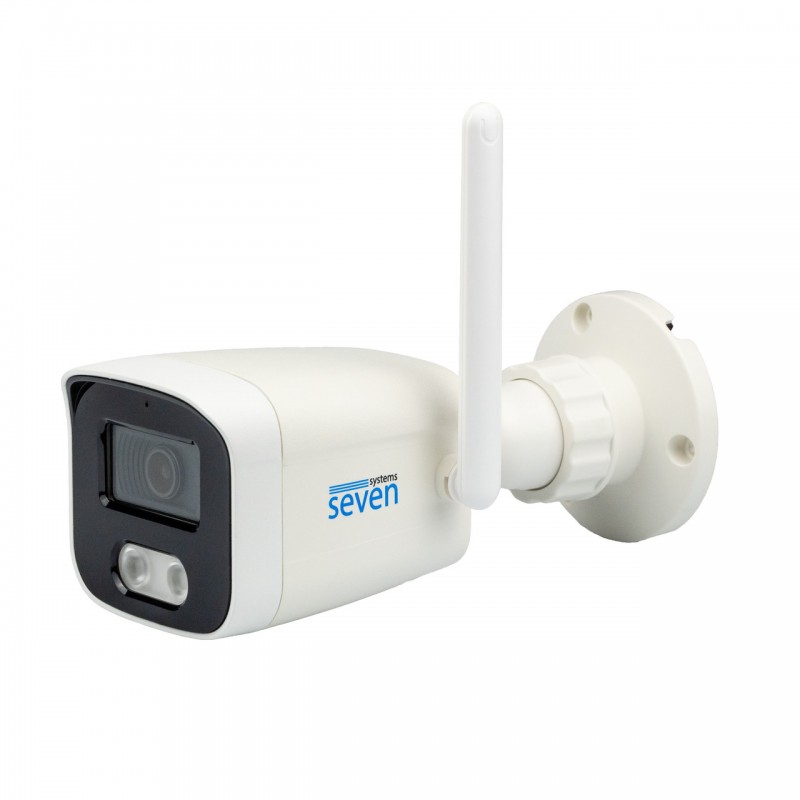 IP-відеокамера 4 Мп Wi-Fi вулична SEVEN IP-7224AW 2,8 мм