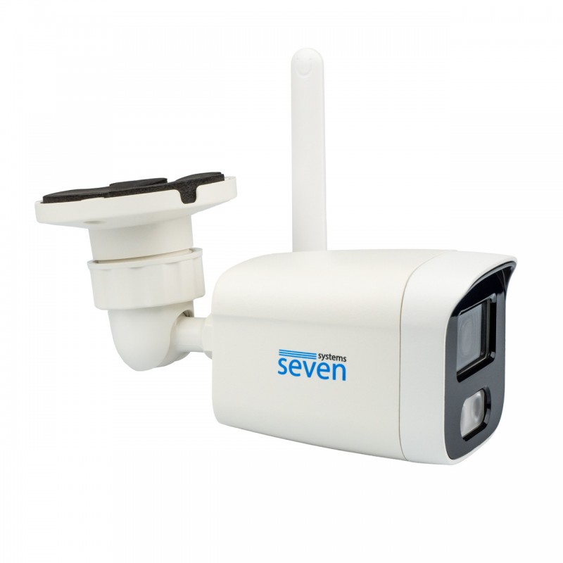 IP-відеокамера 4 Мп Wi-Fi вулична SEVEN IP-7224AW 2,8 мм