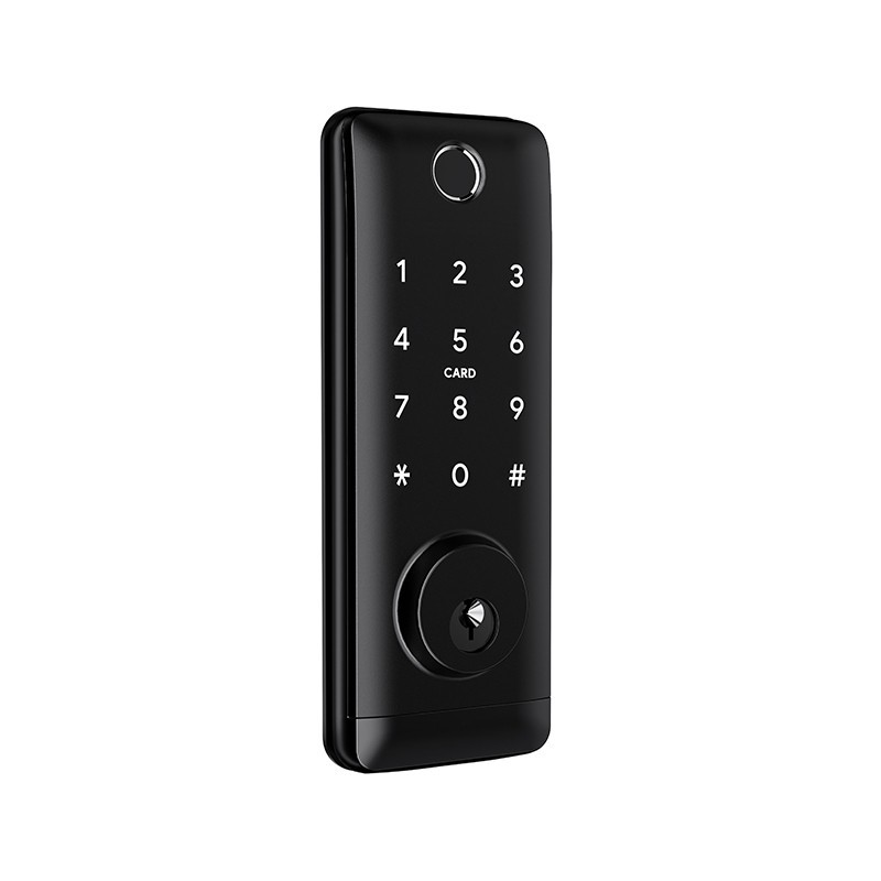 Розумний дверний біометричний замок SEVEN LOCK SL-7764BF black