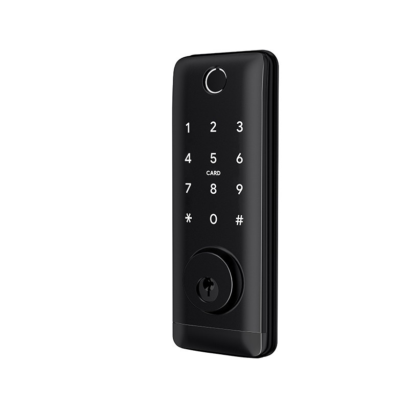 Розумний дверний біометричний замок SEVEN LOCK SL-7764BF black