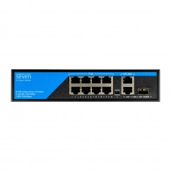 PoE комутатор (switch) 8 портів SEVEN P-7328G-SFP