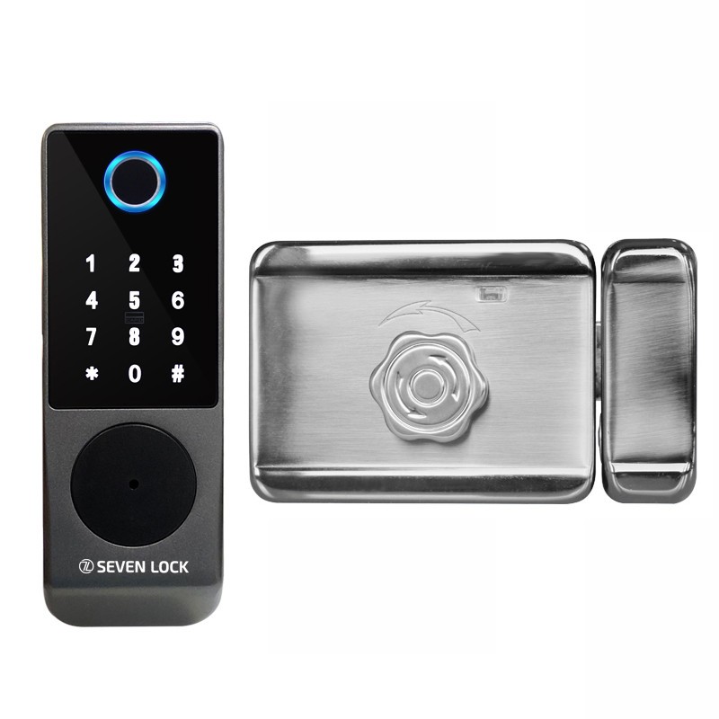 Умный биометрический замок SEVEN LOCK SL-7770BF