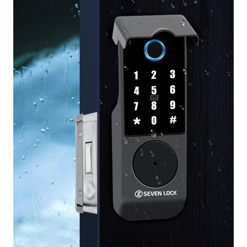 Умный биометрический замок SEVEN LOCK SL-7770BF