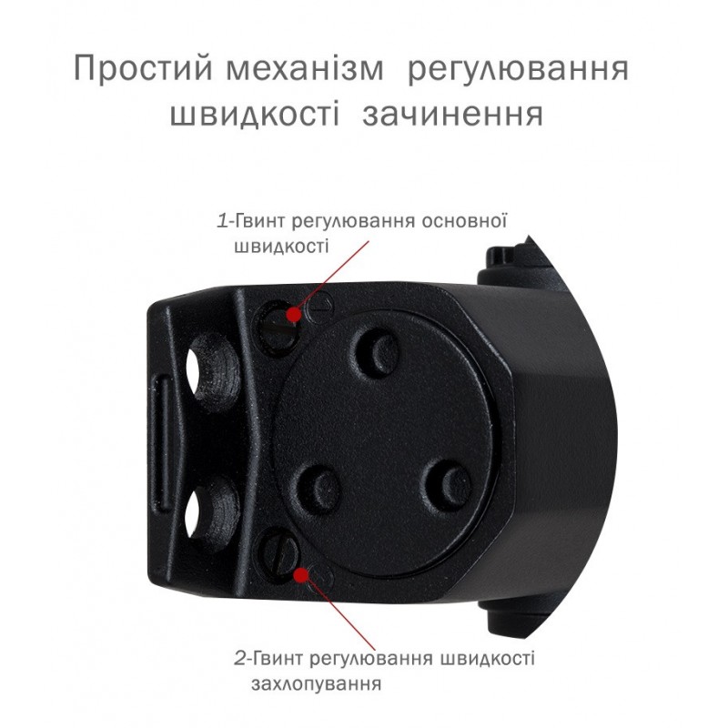 Дотягувач дверей RYOBI 9903 black 65 кг