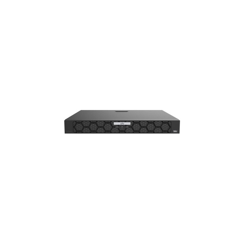 Відеореєстратор мережевий ІР Uniview NVR502-16B-IQ Black