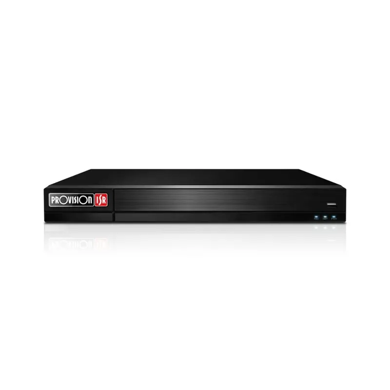 IP-відеореєстратор 16-канальний Provision-ISR NVR8-16400AN(1U)-V2 з AI відеоаналітикою для систем відеоспостереження