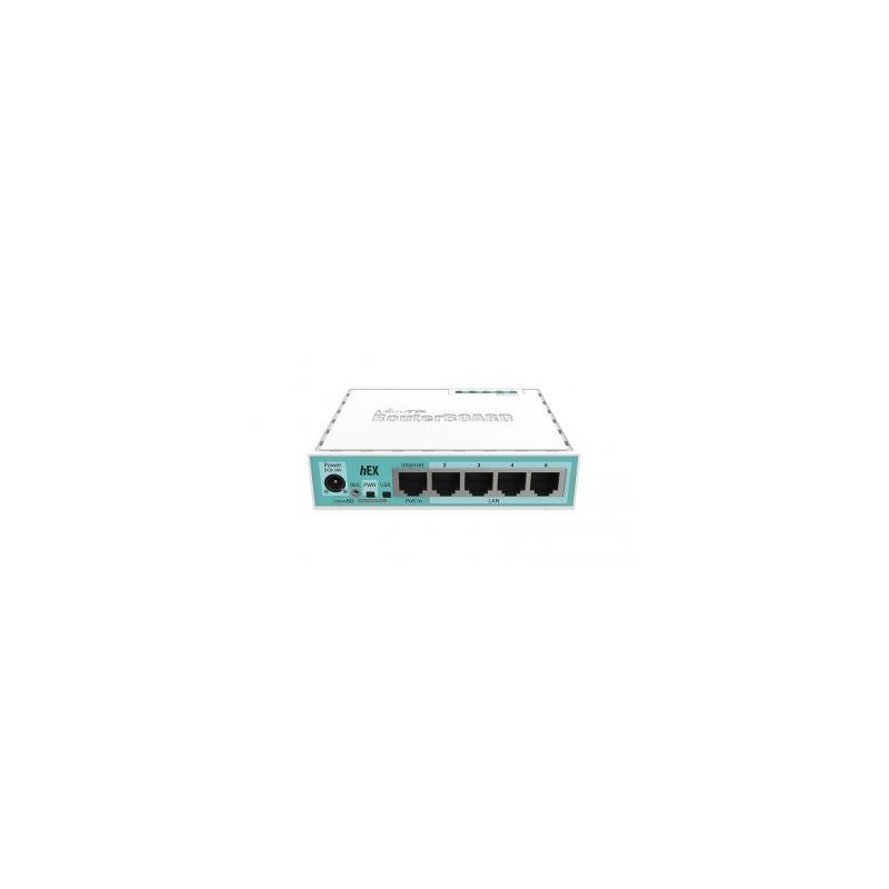 5-портовий маршрутизатор MikroTik hEX (RB750Gr3)