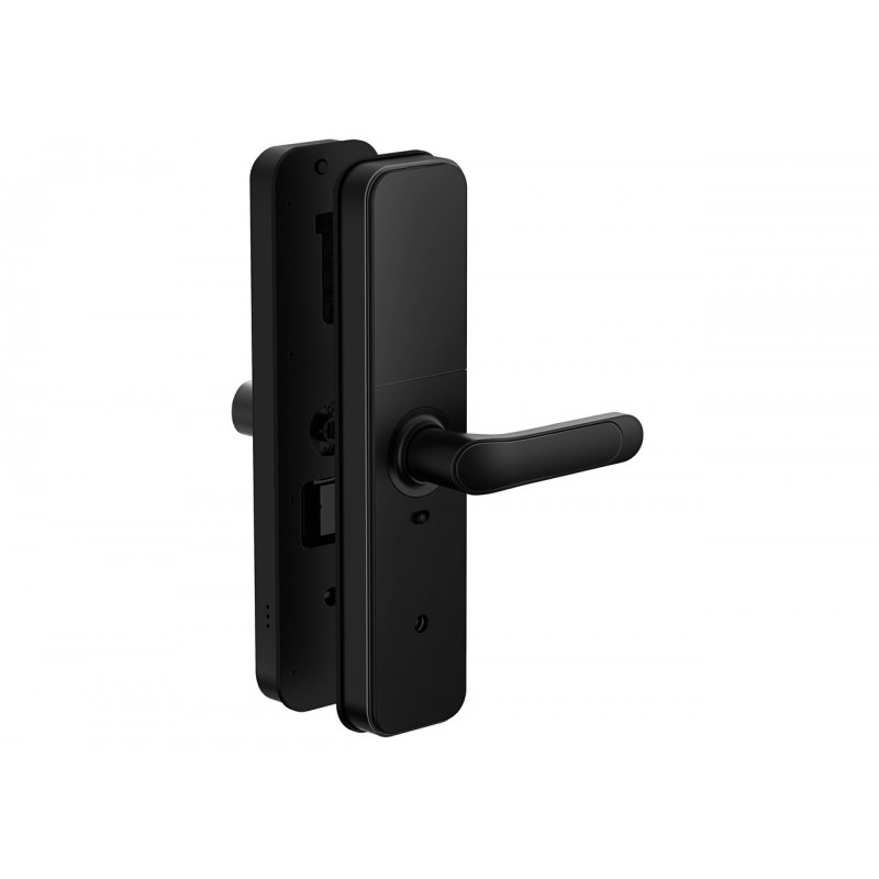 Умный дверной биометрический замок SEVEN LOCK SL-7766BF black (без врезной части)