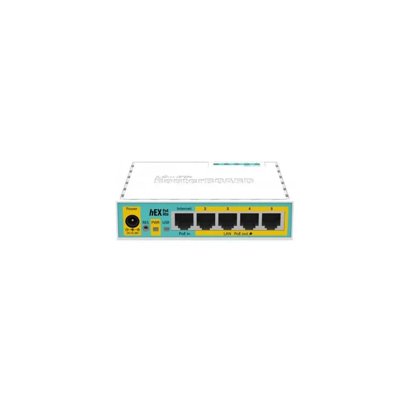 Маршрутизатор MikroTik hEX PoE lite (RB750UPr2) 5-портовый