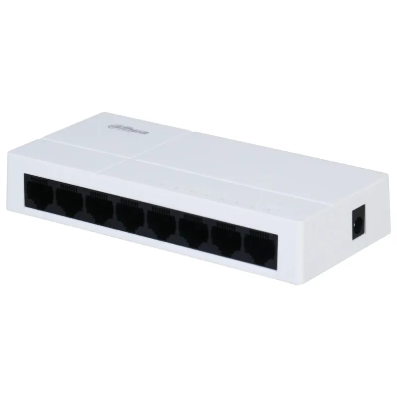 Комутатор 8 портів некерований Dahua DH-PFS3008-8GT-L