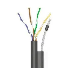 OK-Net 4*2*0,51 КППт-ВП (100) трос 7*0,5мм cat 5e, бухта 305 м в інтернет-магазині Olden electronics