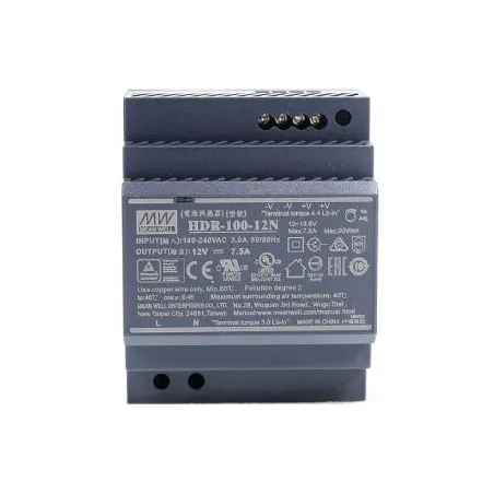 Mean Well HDR-100-12N 12В 7.5А в інтернет-магазині Olden electronics