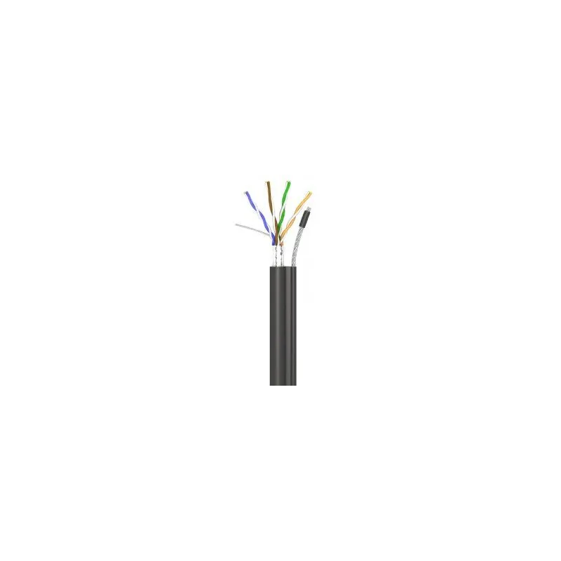 Кабель OK-net трос 305м КППЕт-ВП (100) 4  2  0,51 (FTP-cat.5E) OK-net, СU, ПЭ, экр., З трос. 7 * 0,5