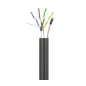 Кабель OK-net трос 305м КППЕт-ВП (100) 4  2  0,51 (FTP-cat.5E) OK-net, СU, ПЭ, экр., З трос. 7 * 0,5
