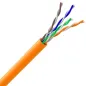Кабель вита пара ЗЗКМ (UTP мідь безгалогенний LSZH) Cat. 5e U/UTP LSZH 4х2х24 AWG (7091010) бухта 305м