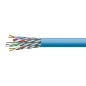 Кабель кручена пара ЗЗКМ Cat. 6 A U/FTP LSZH 4х2х23 AWG (к) бухта 500м.