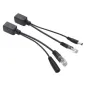 POE інжектор 802.3at (30Вт), Black, OEM Q50 пассивный (пара)