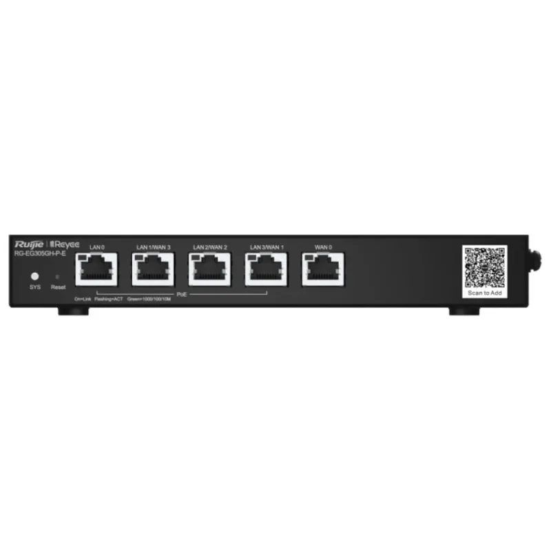 Маршрутизатор Ruijie Reyee RG-EG305GH-P-E PoE с облачным управлением