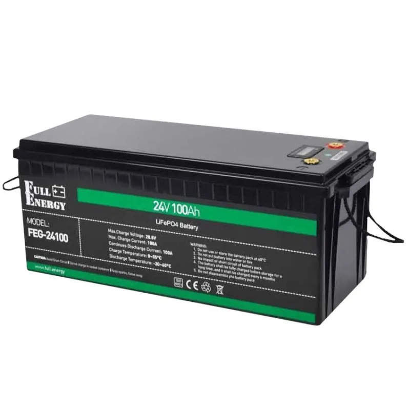 Акумулятор LiFePO4 24В 100А•г Full Energy FEG-24100 LiFePO4