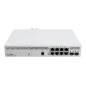 Комутатор 8 портів керований MikroTik CSS610-8P-2S+IN PoE