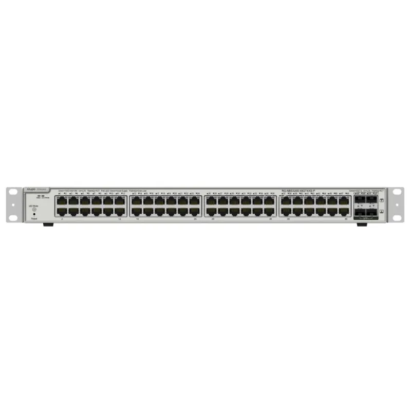 Комутатор 48 портів керований Ruijie Reyee RG-NBS3200-48GT4XS-P L2+ POE