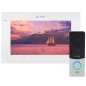 Комплект відеодомофону Slinex ML-20HD(Black)+SQ-07MTHD(White)