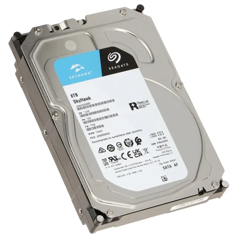 Жорсткий диск внутрішній Seagate SkyHawk ST8000VX010 8Тб