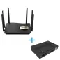 Комплект маршрутизатор та джерело безперебійного живлення VIA Energy Mini UPS + RG-EW1200G Pro