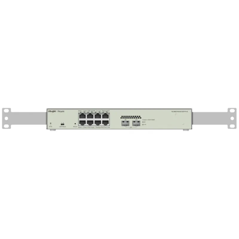 Комутатор 8 портів керований Ruijie Reyee RG-NBS3100-8GT2SFP-P V2 POE L2
