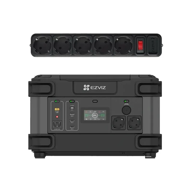 Портативне джерело живлення Ezviz CS-PS1300 (CN066) (FR) 2000 Вт + сетевой фильтр Gembird SPG5-G-6B