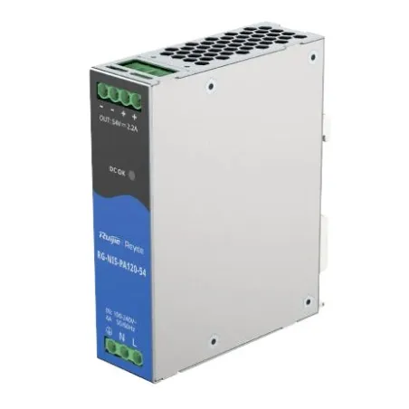 Ruijie RG-NIS-PA120-54 AC/DC 54В 2.2А 120 Вт на DIN-рейке в інтернет-магазині Olden electronics