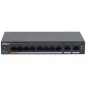 Комутатор 8 портів керований Dahua DH-CS4010-8ET-60 PoE
