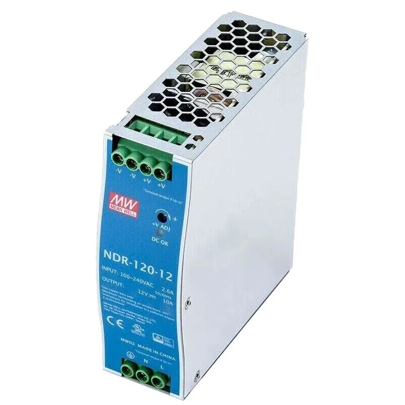 Блок живлення Mean Well NDR-120-12 120Вт 10A 12В на DIN-рейке