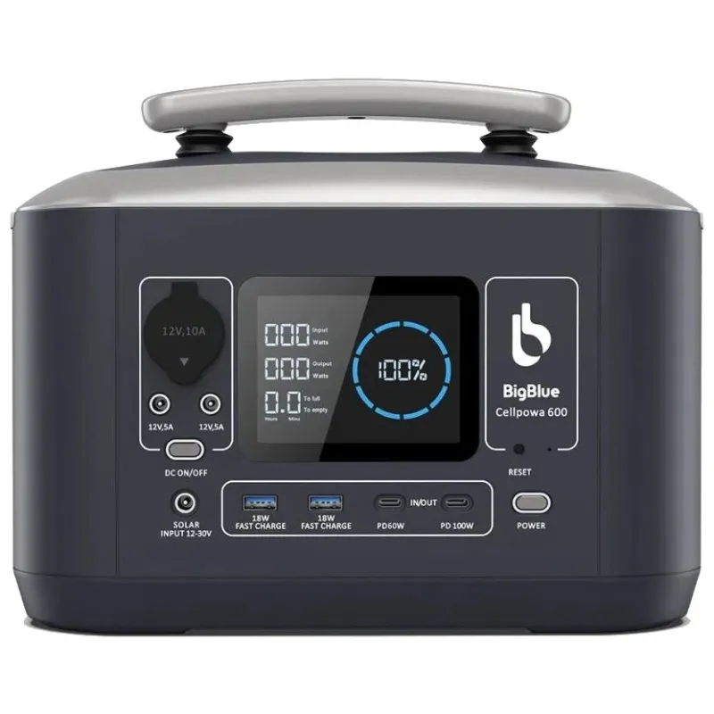 Портативне джерело живлення BigBlue CP600 600Вт 537.6 Вт•ч